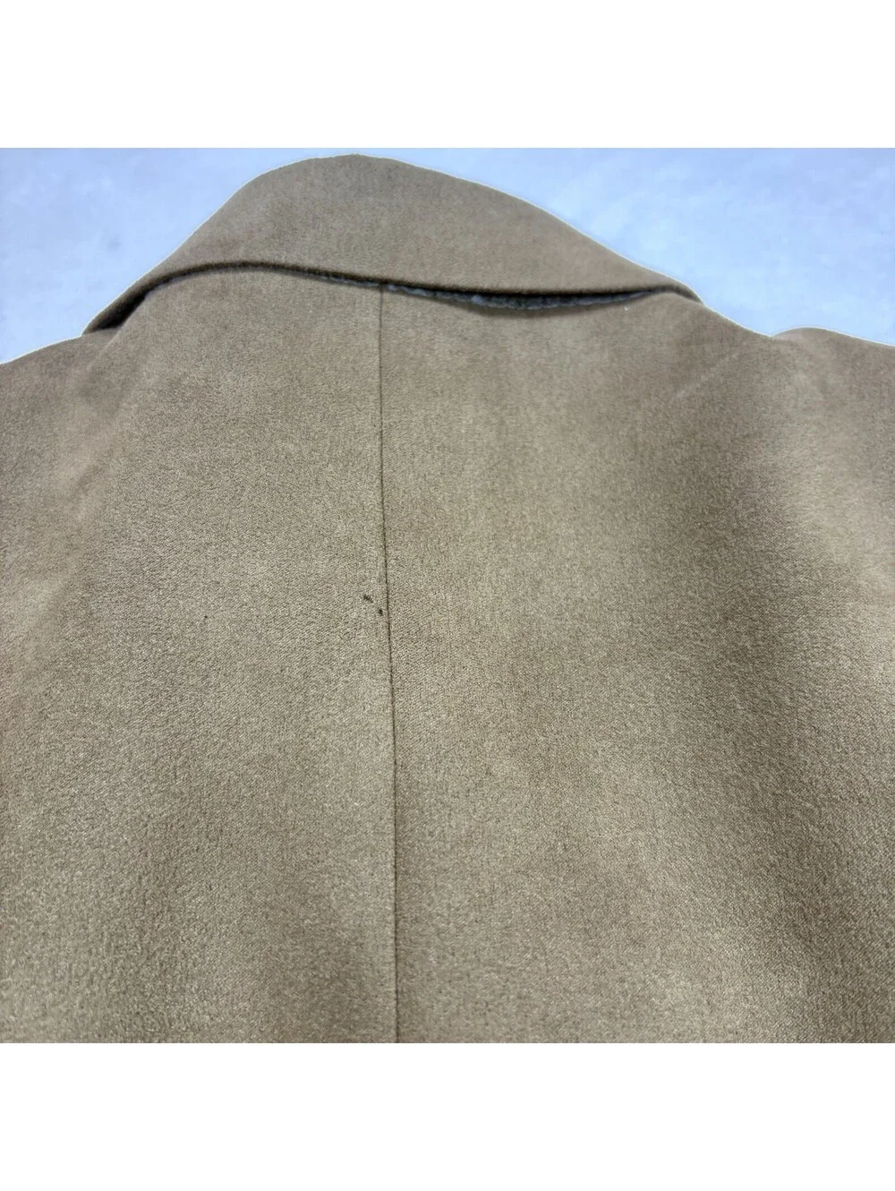 Gianfranco Ruffini Mens 43R Olive Faux Suede 4 Button Sport Coat Blazer